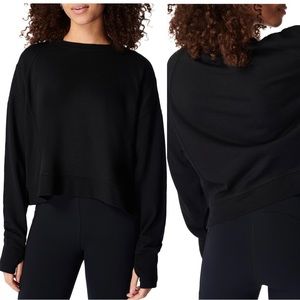 Sweaty Betty After Class cropped sweatshirt